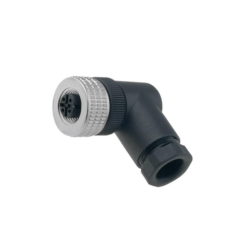 HIRSCHMANN Connector: M12; plug; PIN: 4