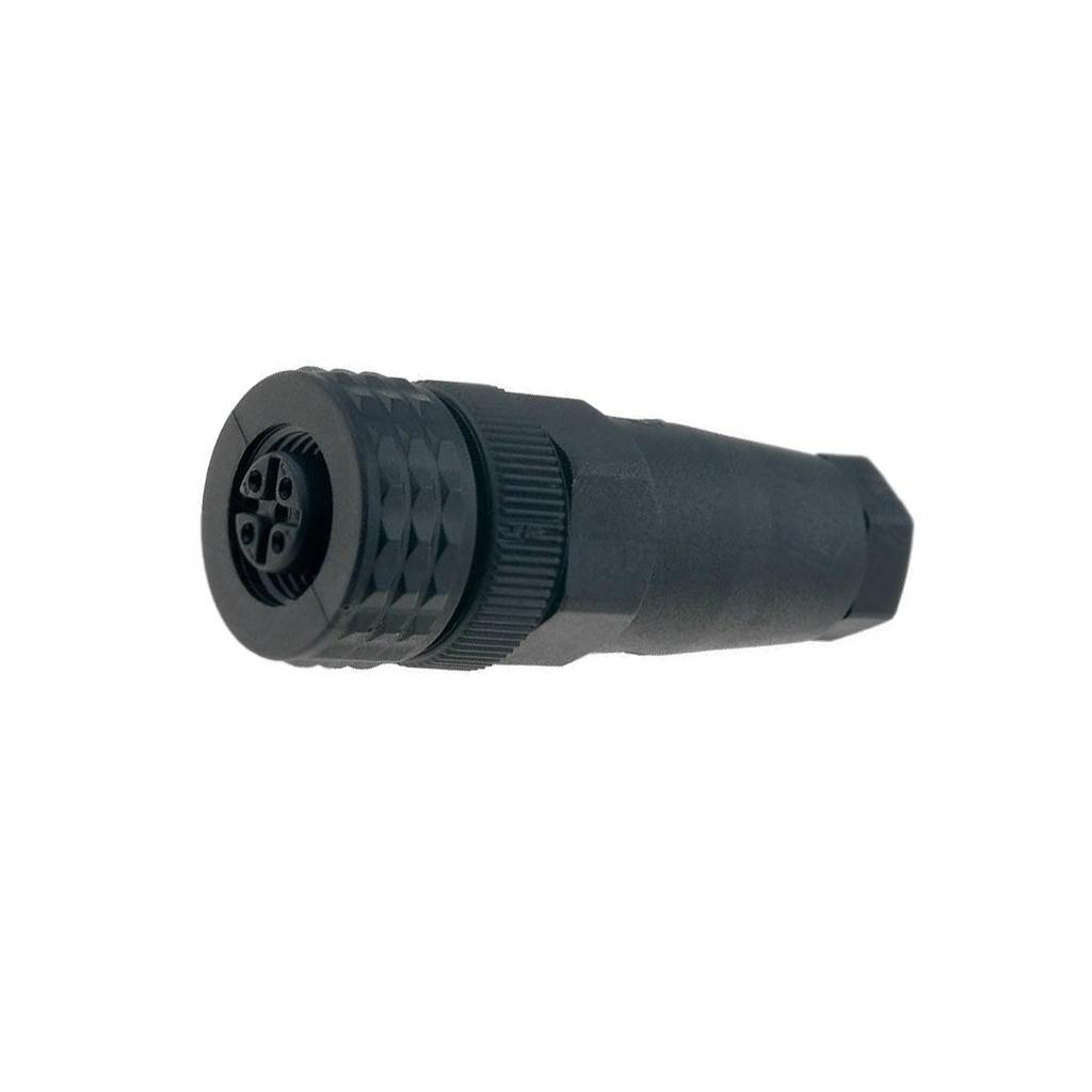 HIRSCHMANN Connector: M12; plug; PIN: 4