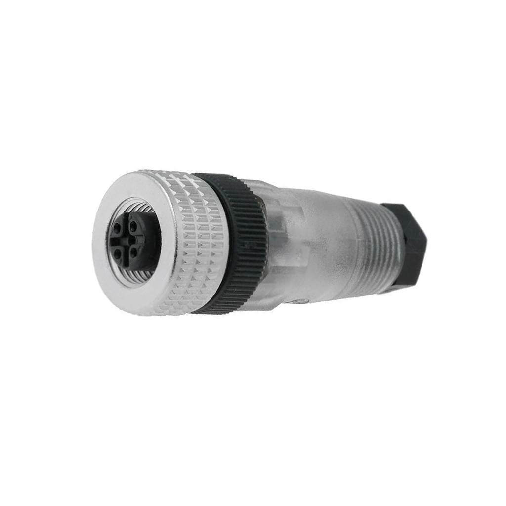 HIRSCHMANN Connector: M12; plug; PIN: 4