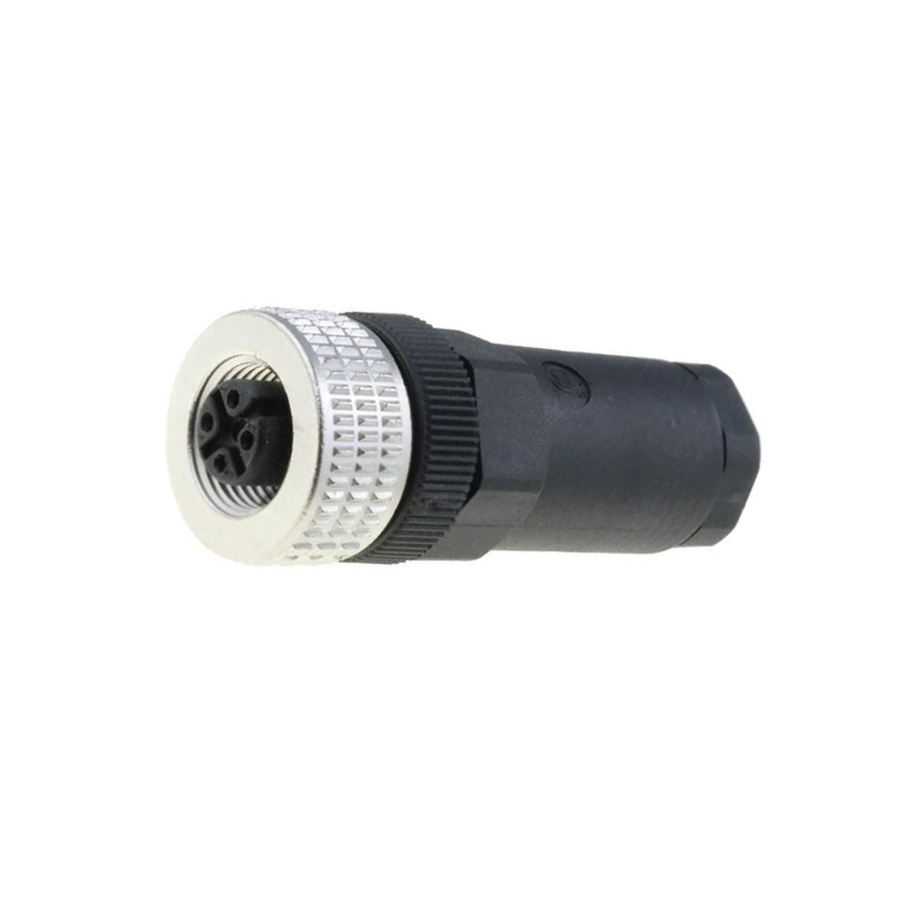 HIRSCHMANN Connector: M12; plug; PIN: 4