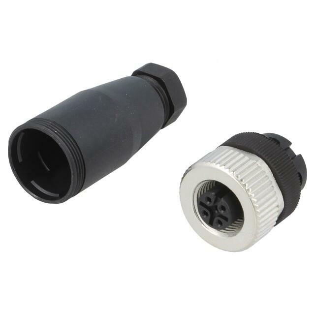 WEIDMÜLLER Connector: M12; plug; PIN: 4