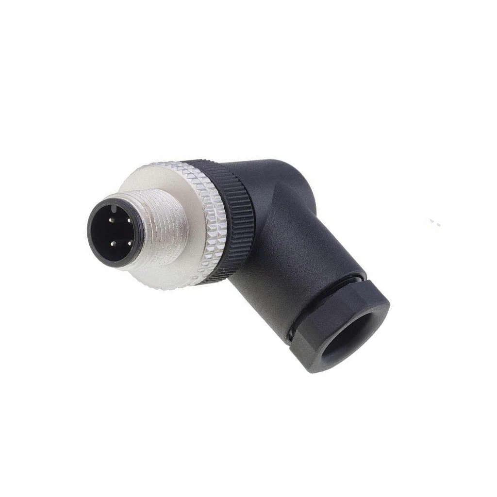 HIRSCHMANN Connector: M12; plug; PIN: 4
