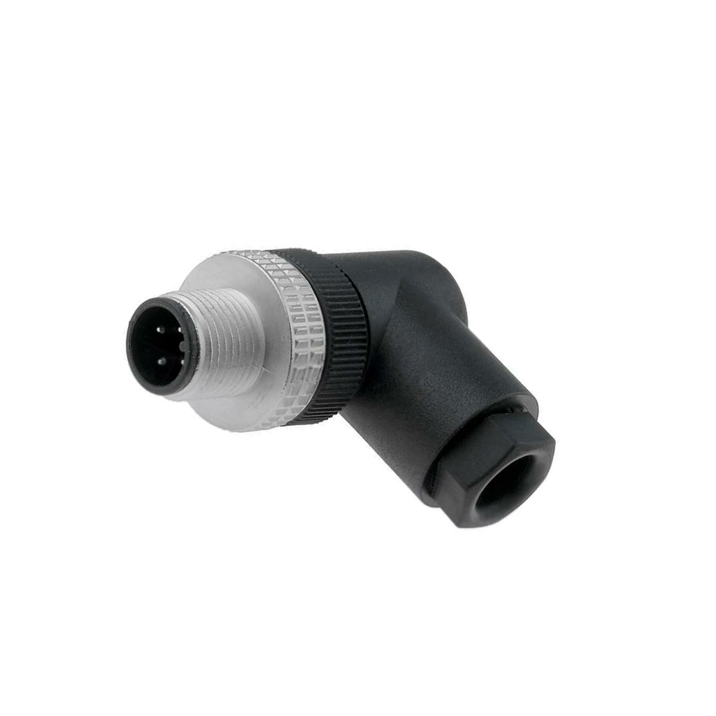 HIRSCHMANN Connector: M12; plug; PIN: 4