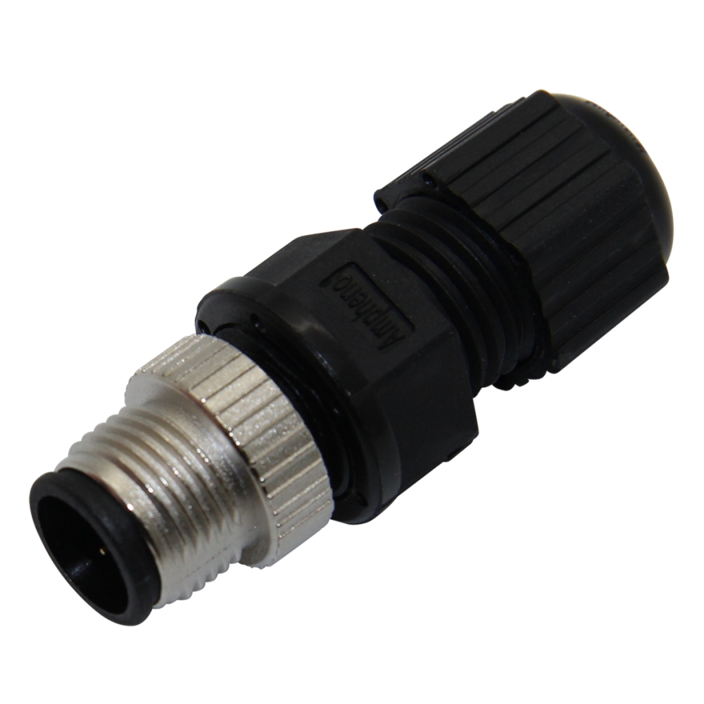 AMPHENOL LTW Connector: M12; plug; PIN: