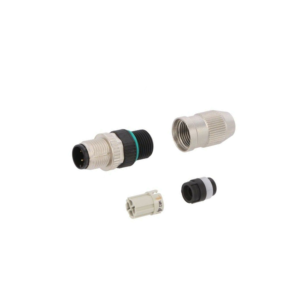 WEIDMÜLLER Connector: M12; plug; PIN: 4