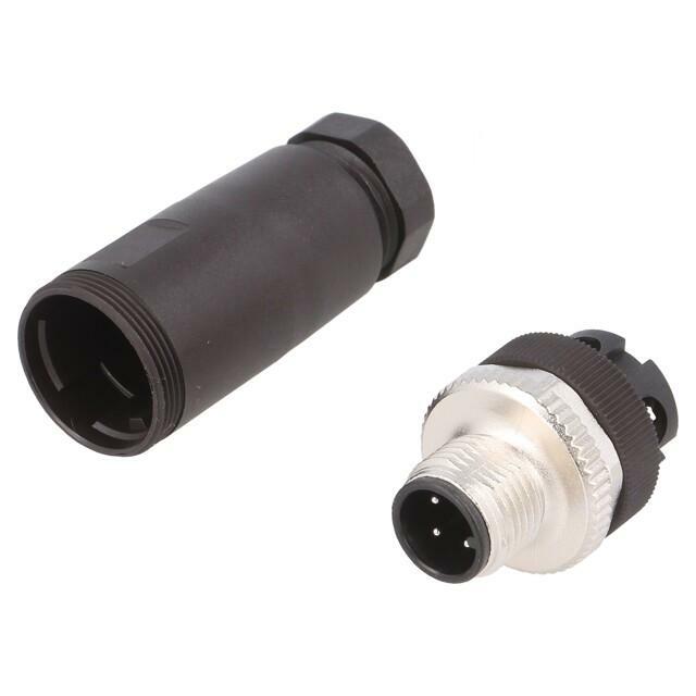 WEIDMÜLLER Connector: M12; plug; PIN: 4