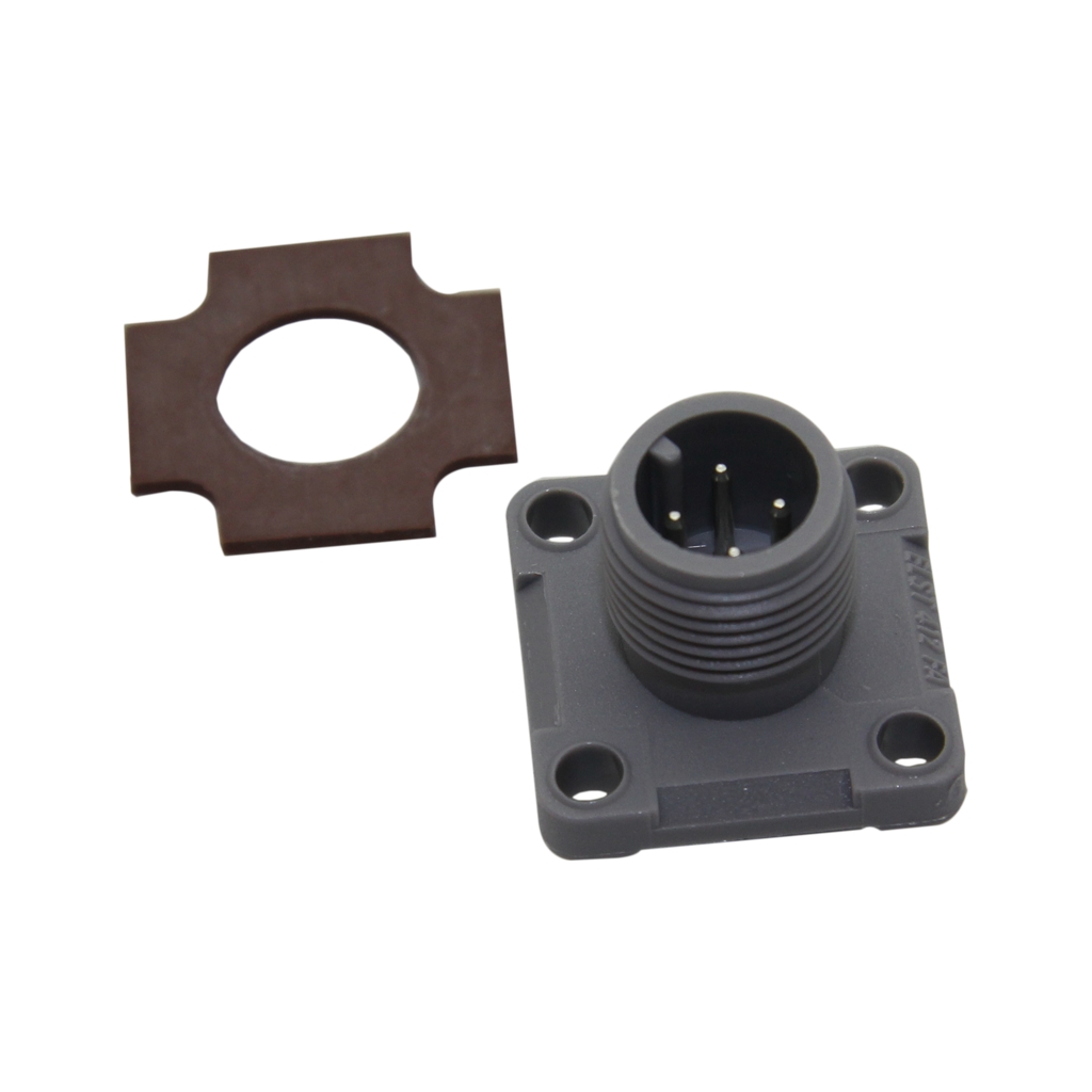 HIRSCHMANN Connector: M12; socket; PIN: 4