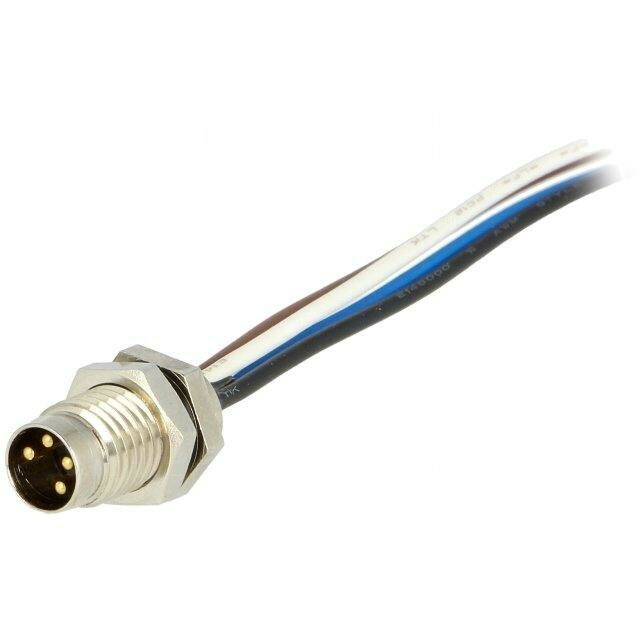 MOLEX Connector: M8; male; PIN: 4