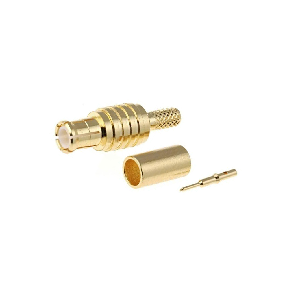 AMPHENOL RF Connector: MCX; plug; male