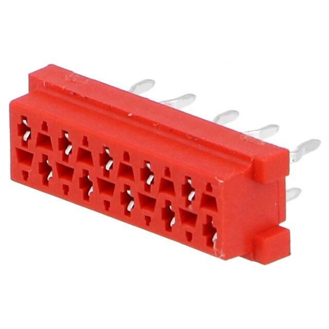 TE CONNECTIVITY Connector: Micro-MaTch; socket; female