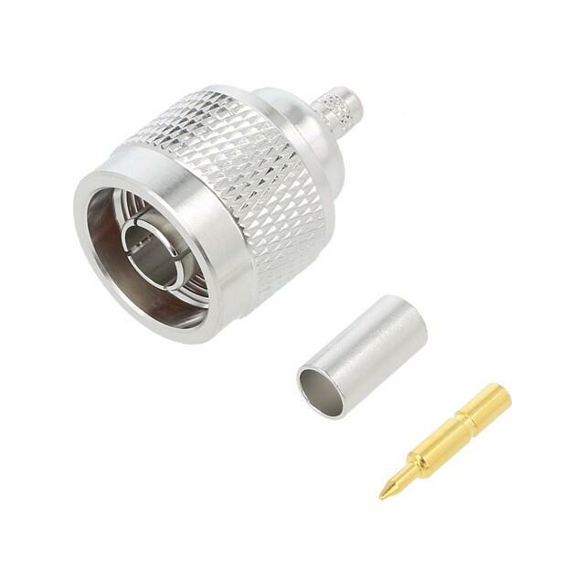 AMPHENOL RF Connector: N; plug; male