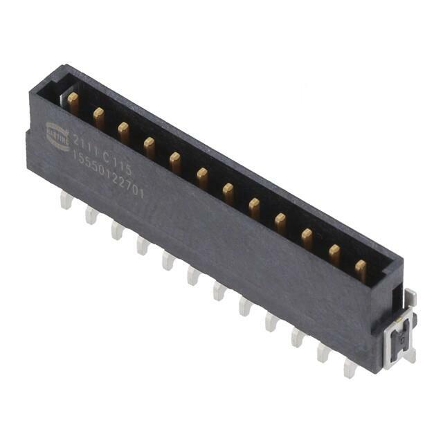 HARTING Connector: PCB to PCB; socket
