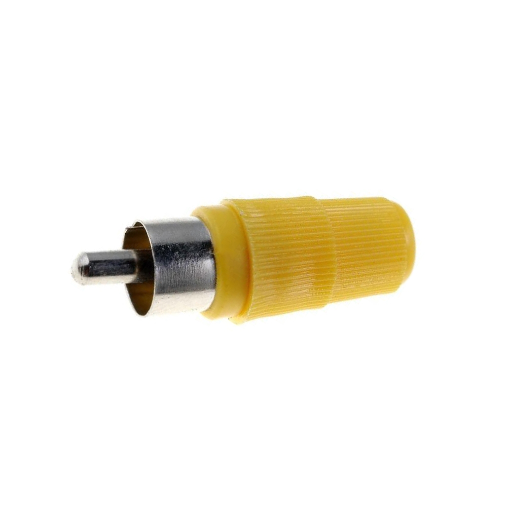 NINIGI Connector: RCA; plug; male; straight