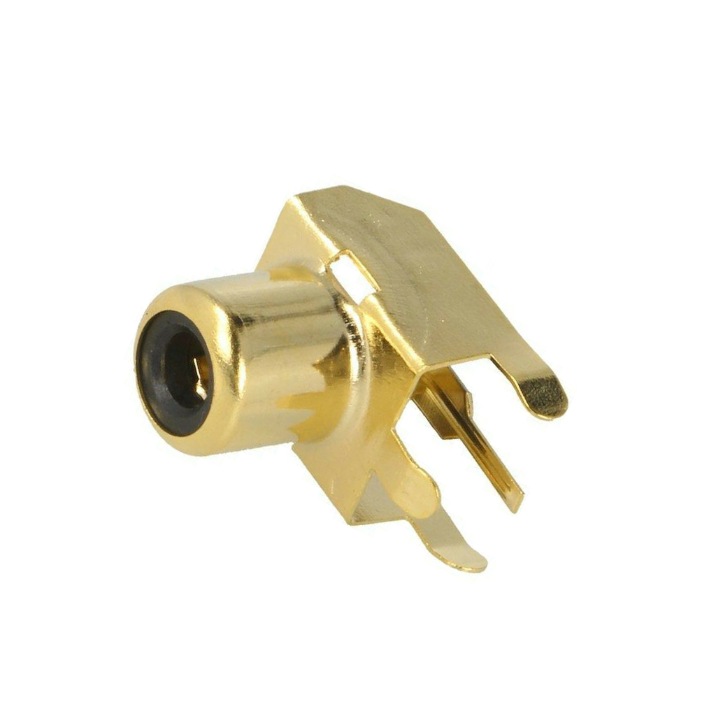 KEYSTONE Connector: RCA; socket; female; angled