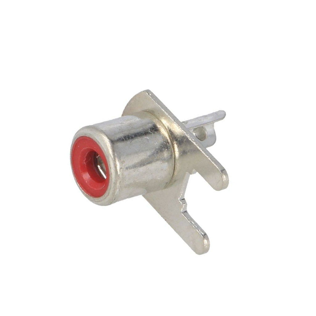 KEYSTONE Connector: RCA; socket; female; angled