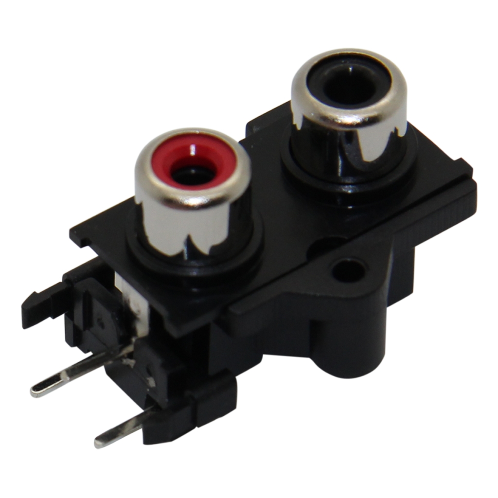 CLIFF Connector: RCA; socket; female; double