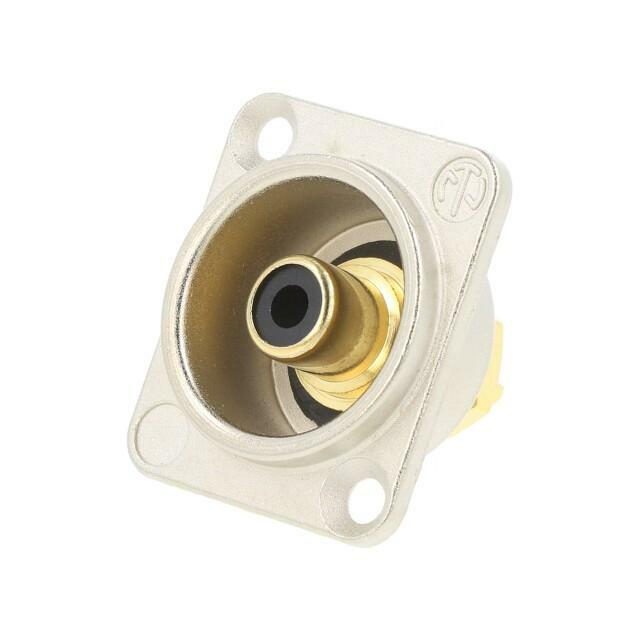 NEUTRIK Connector: RCA; socket; female; straight