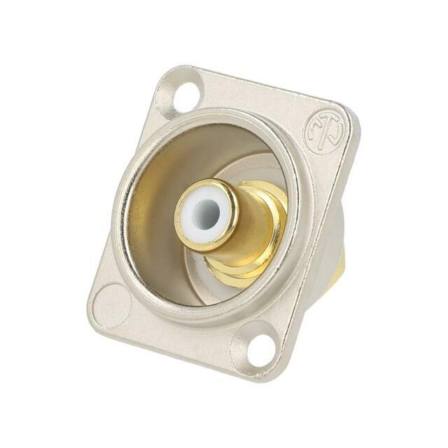 NEUTRIK Connector: RCA; socket; female; straight