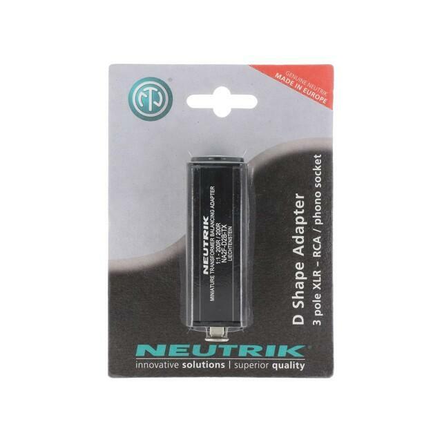 NEUTRIK Connector: RCA; socket; straight; female