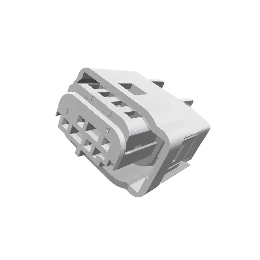 TE CONNECTIVITY Connector: rectangular; plug; female