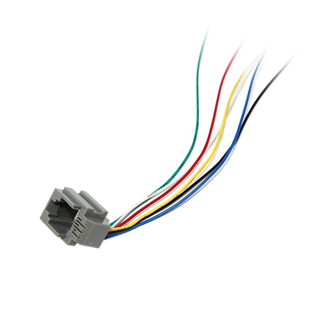 CONNFLY Connector: RJ12; socket; 150mm; PIN: