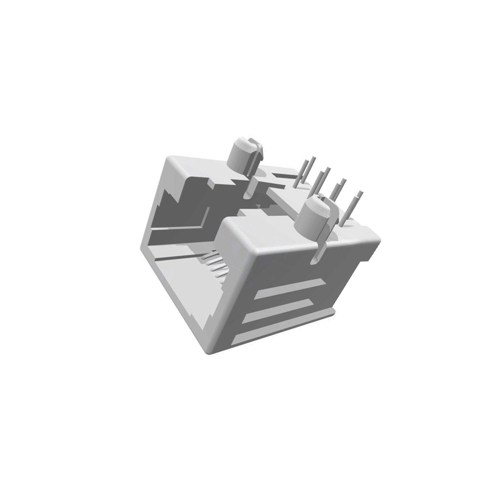 TE CONNECTIVITY Connector: RJ45; socket; PIN: