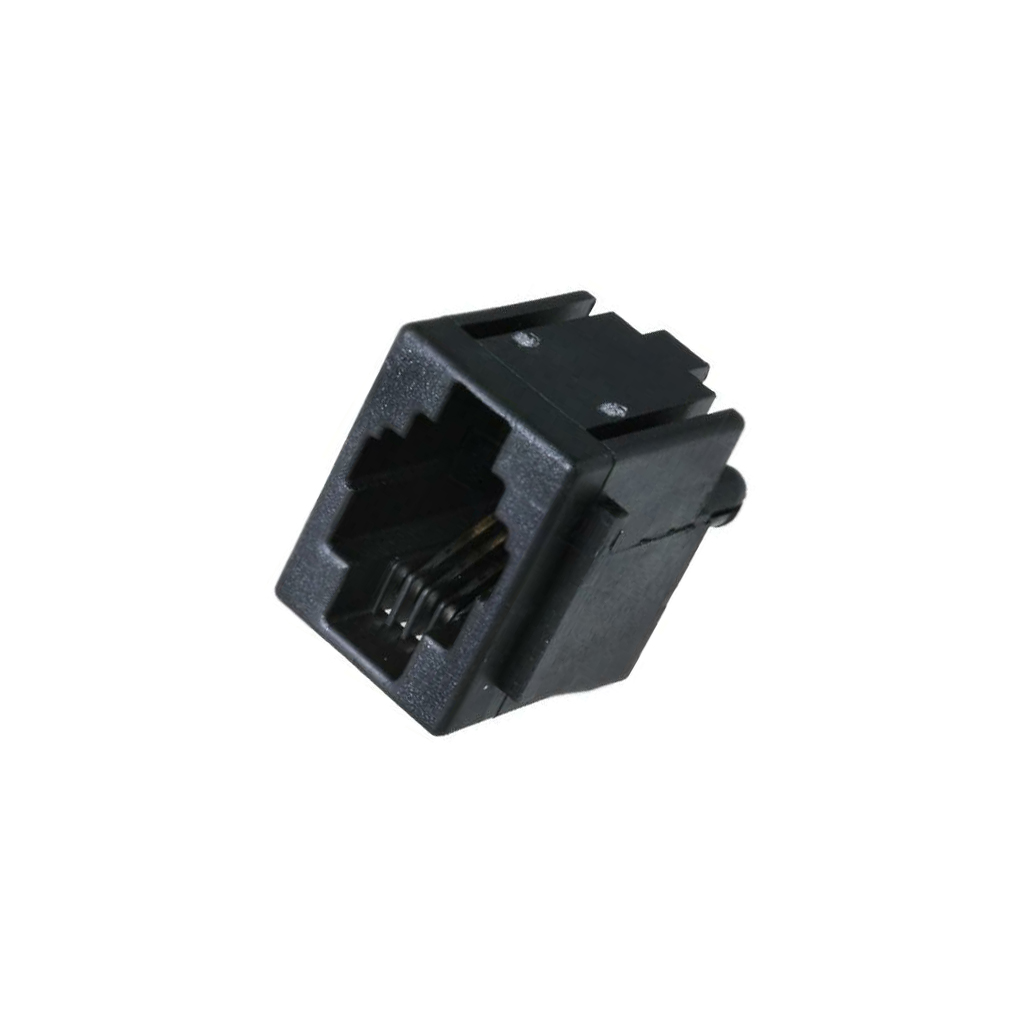 TE CONNECTIVITY Connector: RJ9; socket; PIN: