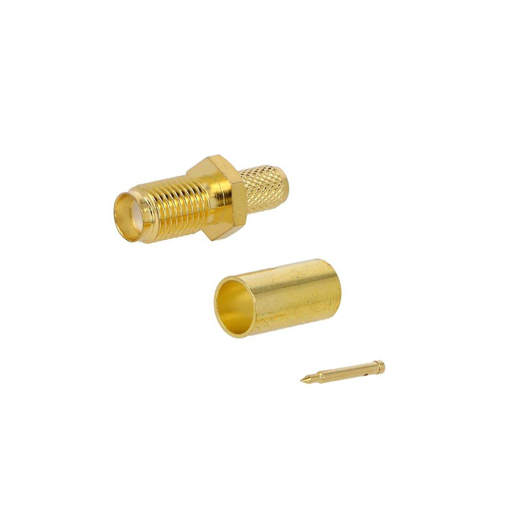 YIZN Connector: RP-SMA; plug; male; straight