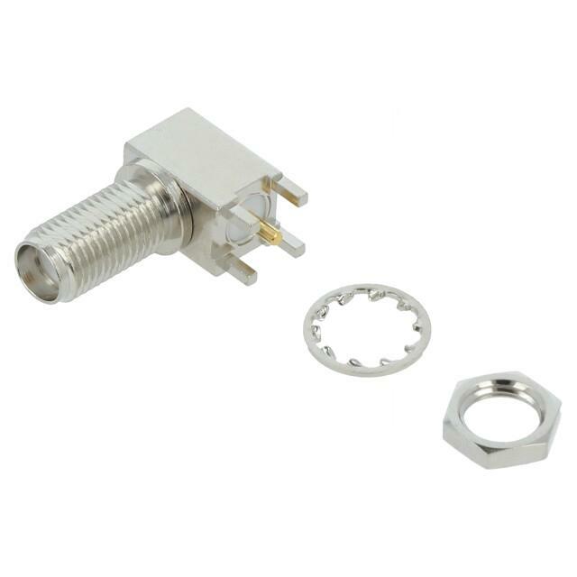 MOLEX Connector: SMA; socket; female; angled