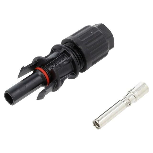 CABUR Connector: solar; plug; female; IP67