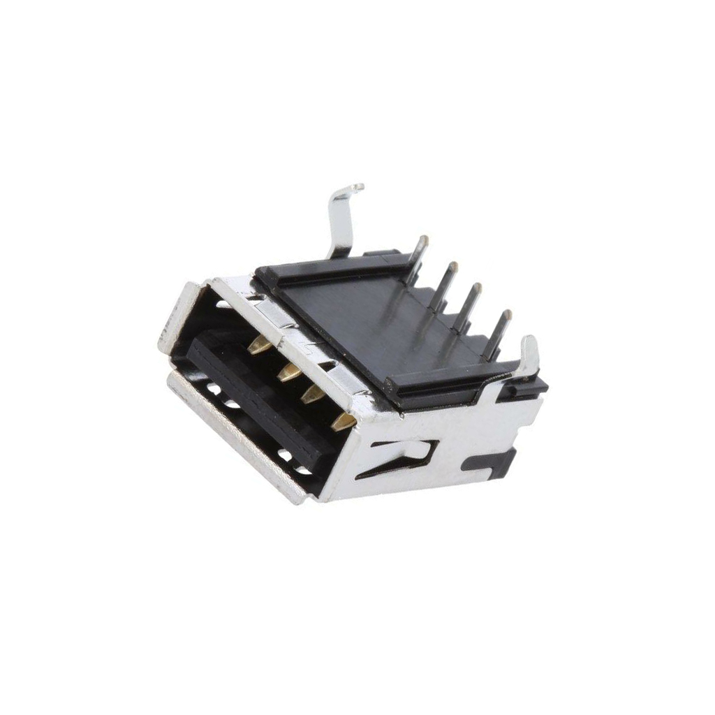MOLEX Connector: USB A; socket; on