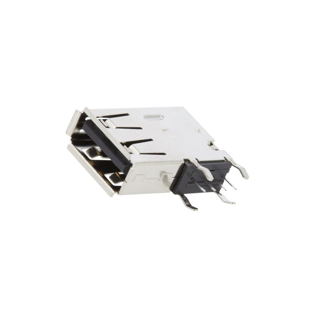 MOLEX Connector: USB A; socket; on