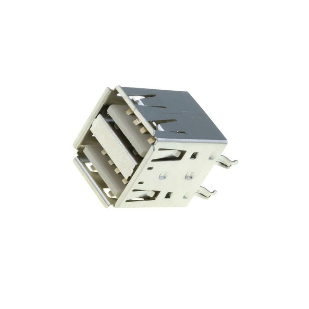 NINIGI Connector: USB A; socket; THT