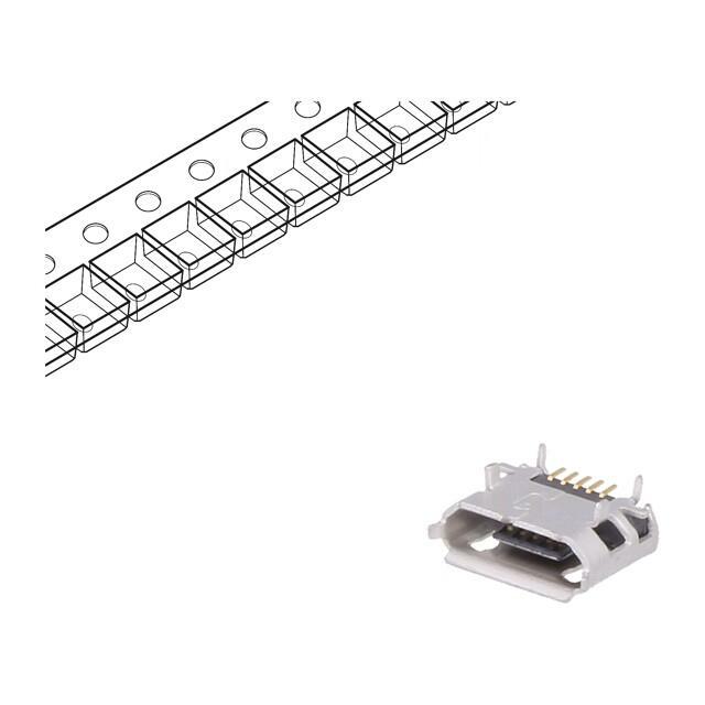 AMPHENOL COMMUNICATIONS SOLUTIONS Connector: USB B
