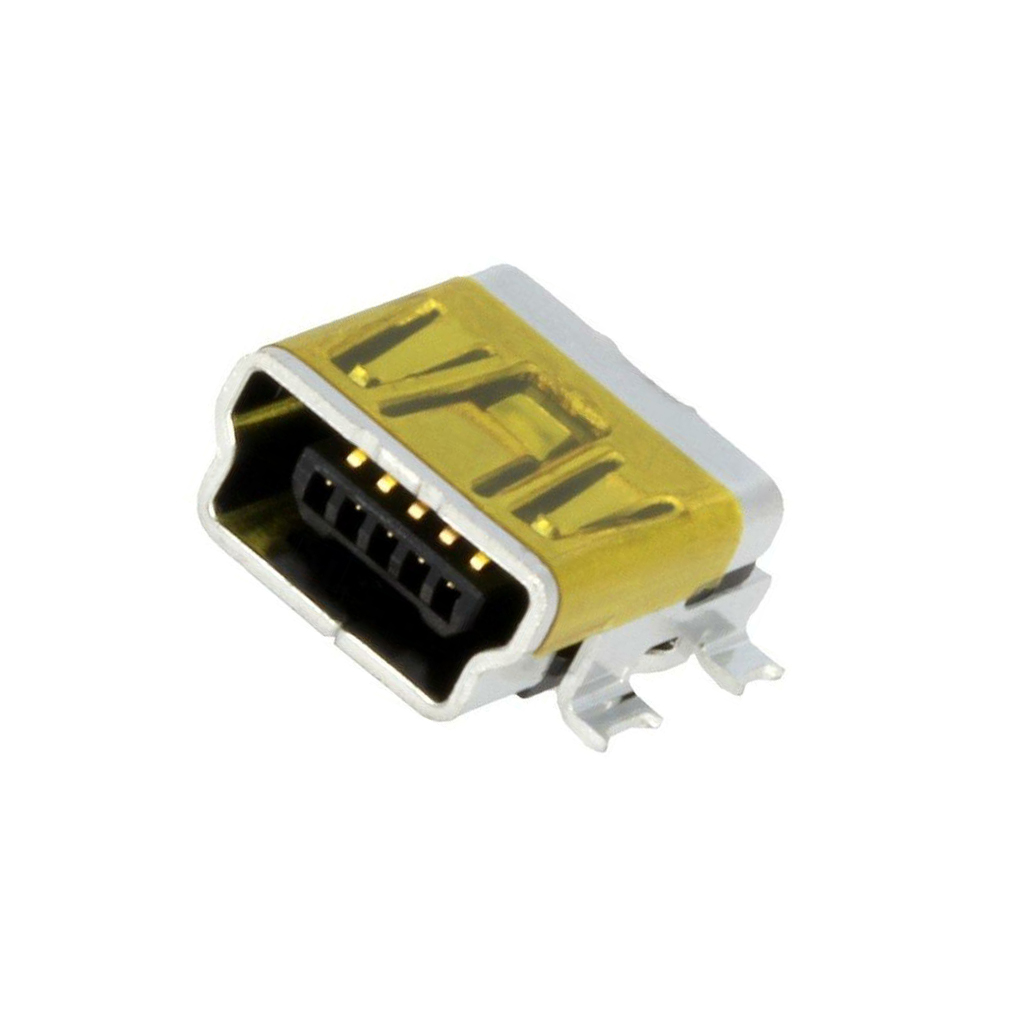 MOLEX Connector: USB B mini; socket