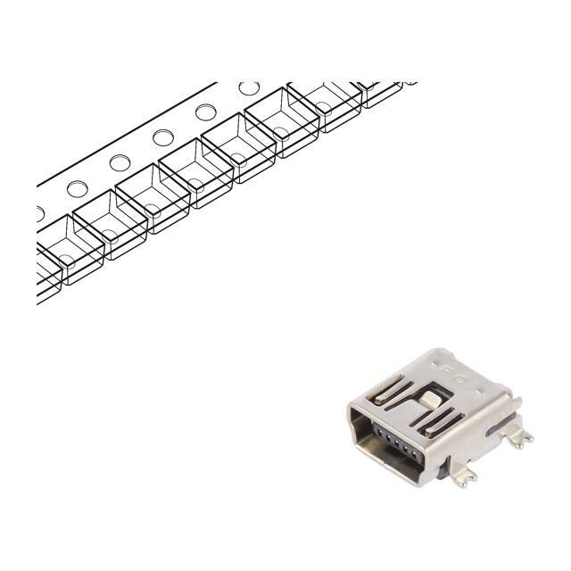 AMPHENOL COMMUNICATIONS SOLUTIONS Connector: USB B