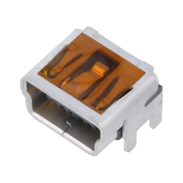MOLEX Connector: USB B mini; socket