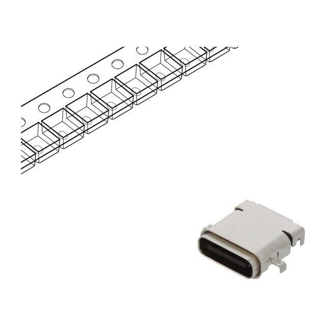 ADAM TECH Connector: USB C; socket
