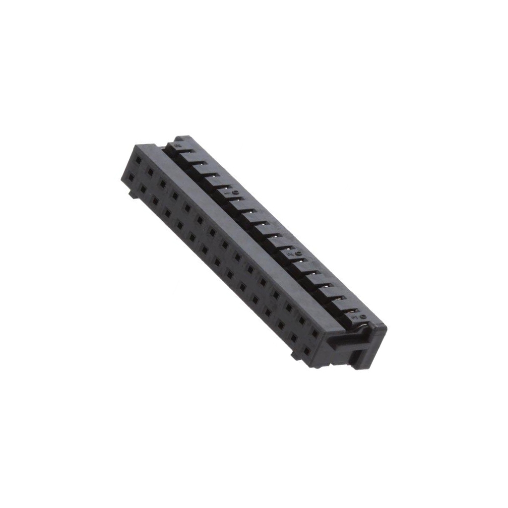 HIROSE Connector: wire-wire/PCB; plug; female; PIN: