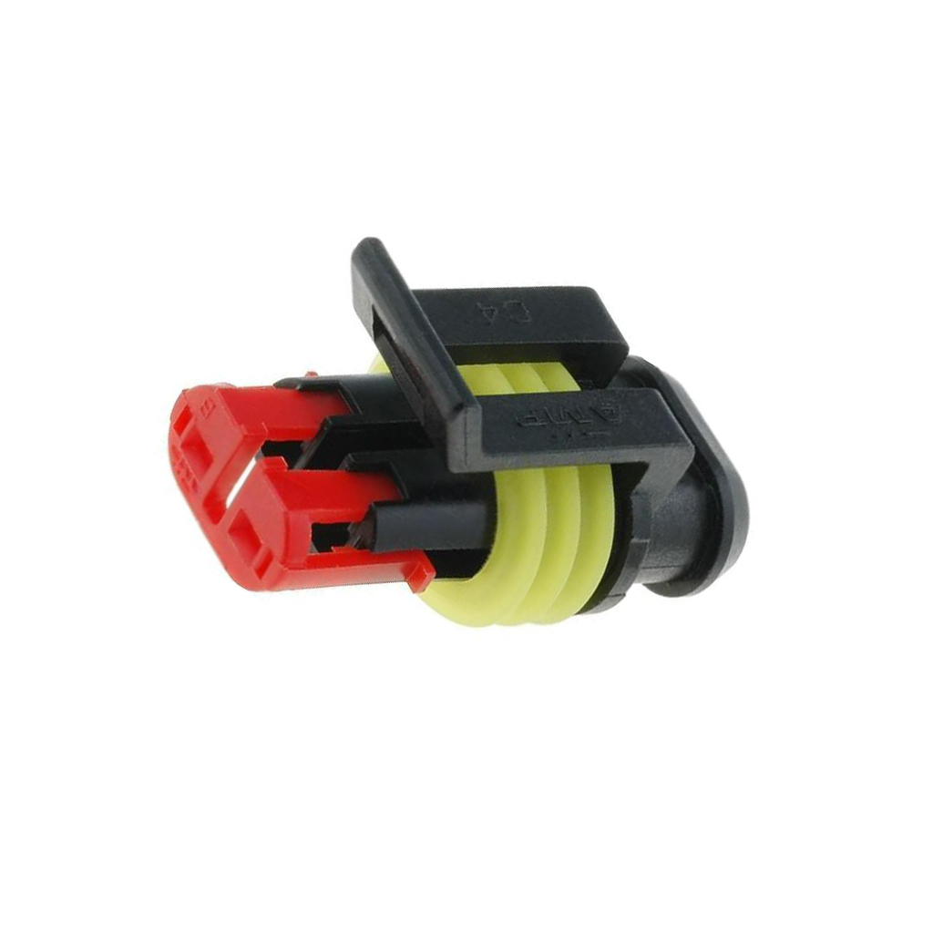 TE CONNECTIVITY Connector: wire-wire; plug; female