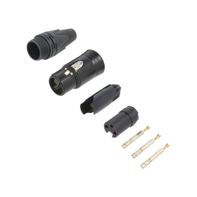 NEUTRIK Connector: XLR; plug; female; XX-HA