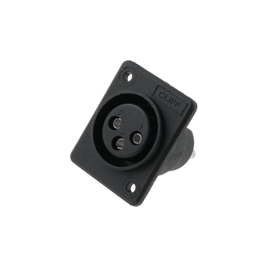 CLIFF Connector: XLR; socket; female; 5A