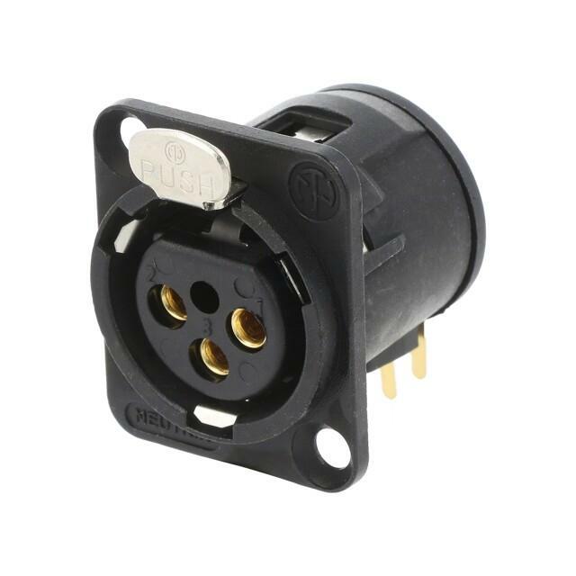 NEUTRIK Connector: XLR; socket; female; PIN:
