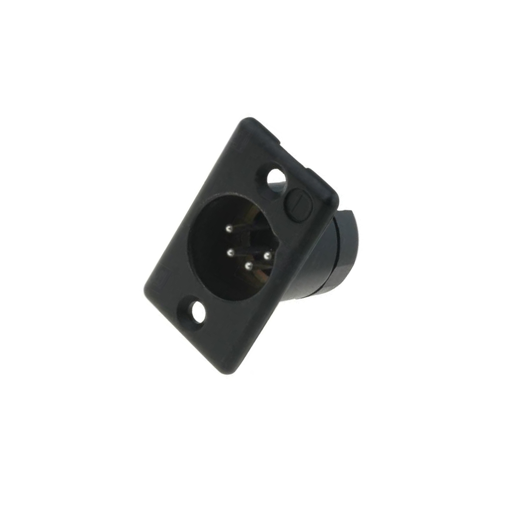 DELTRON Connector: XLR; socket; male; 10A