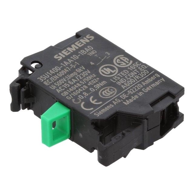 SIEMENS Contact block; 22mm; 3SU1.5