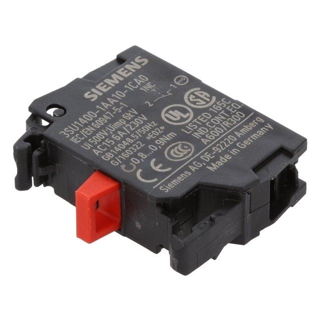 SIEMENS Contact block; 22mm; 3SU1.5