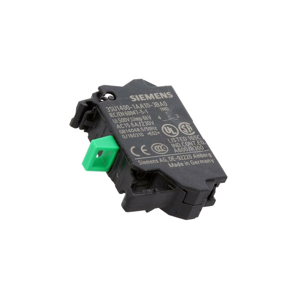 SIEMENS Contact block; 22mm; 3SU1.5