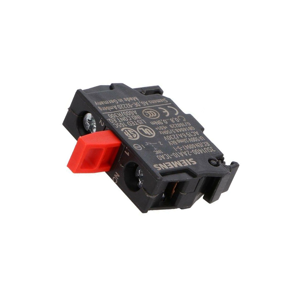 SIEMENS Contact block; 22mm; for back