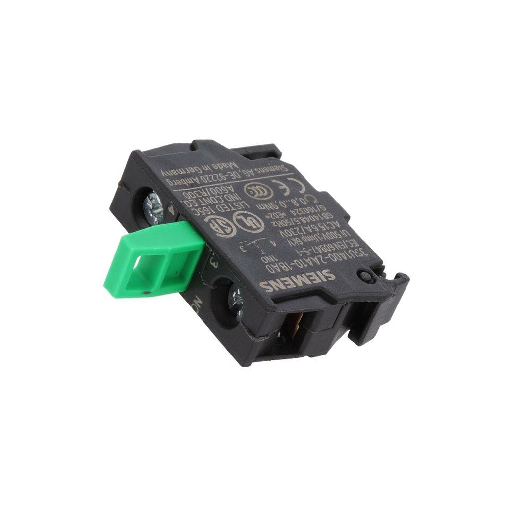 SIEMENS Contact block; 22mm; for back