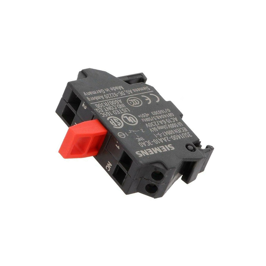 SIEMENS Contact block; 22mm; for back